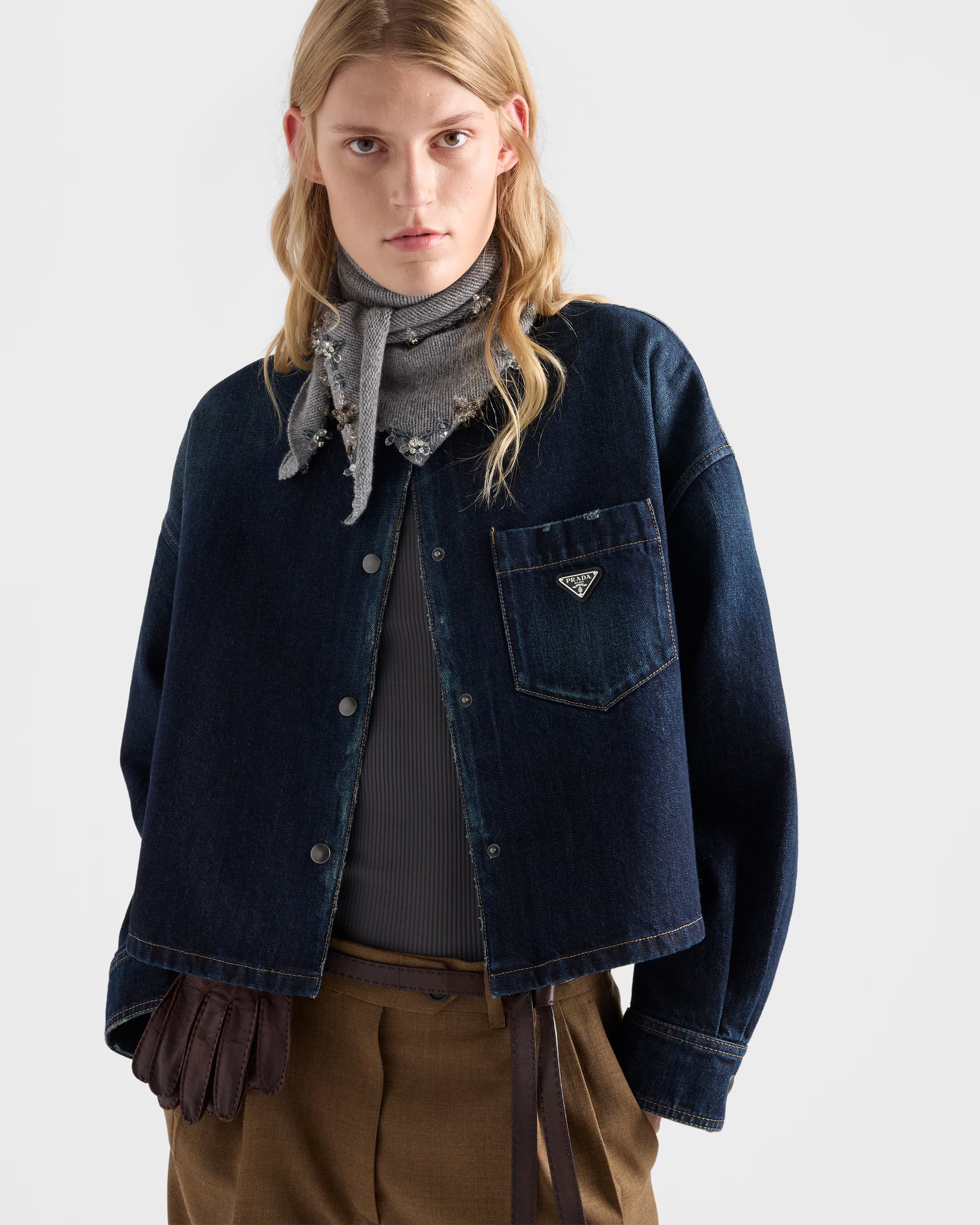 Denim shirt