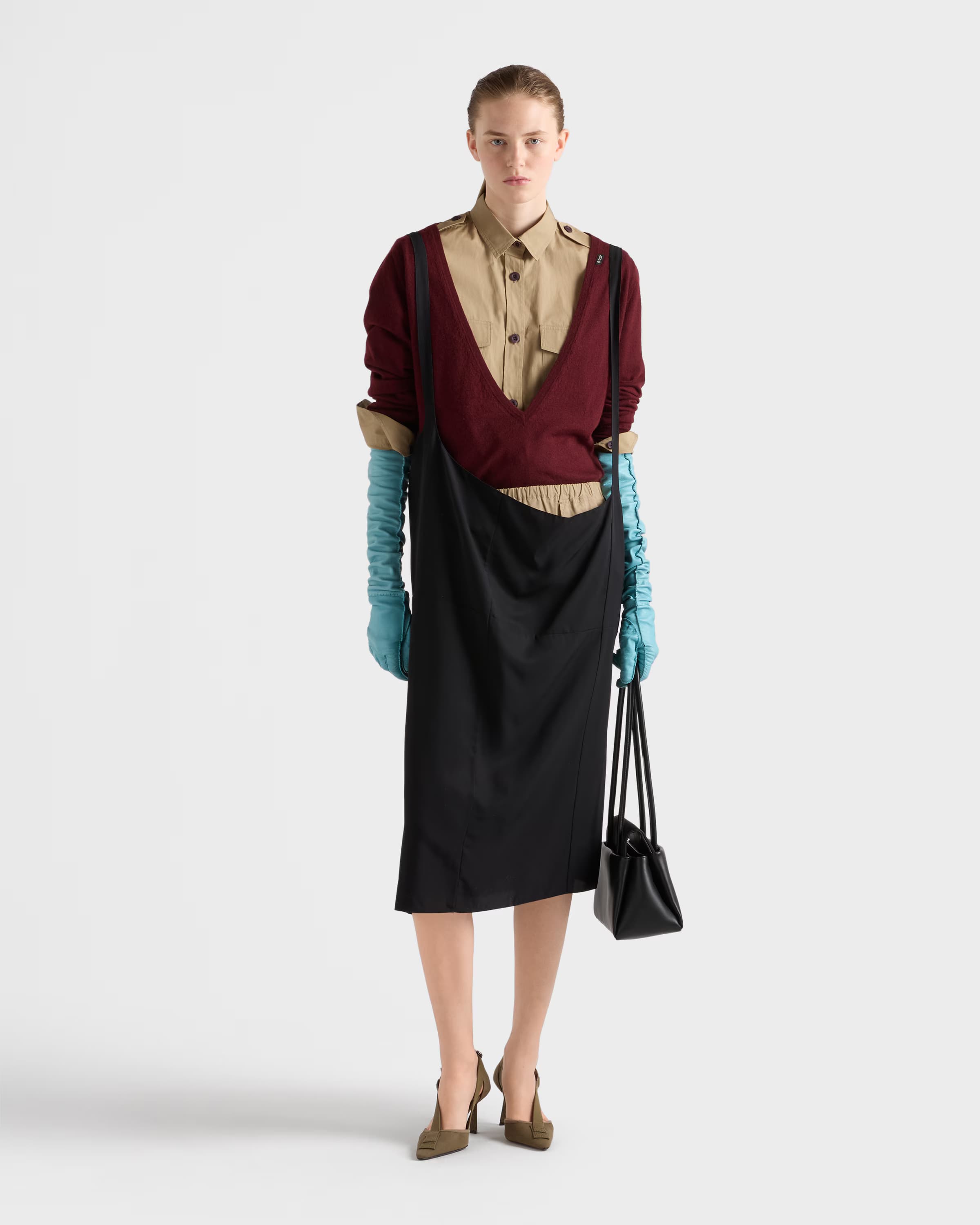 Cotton poplin shirt