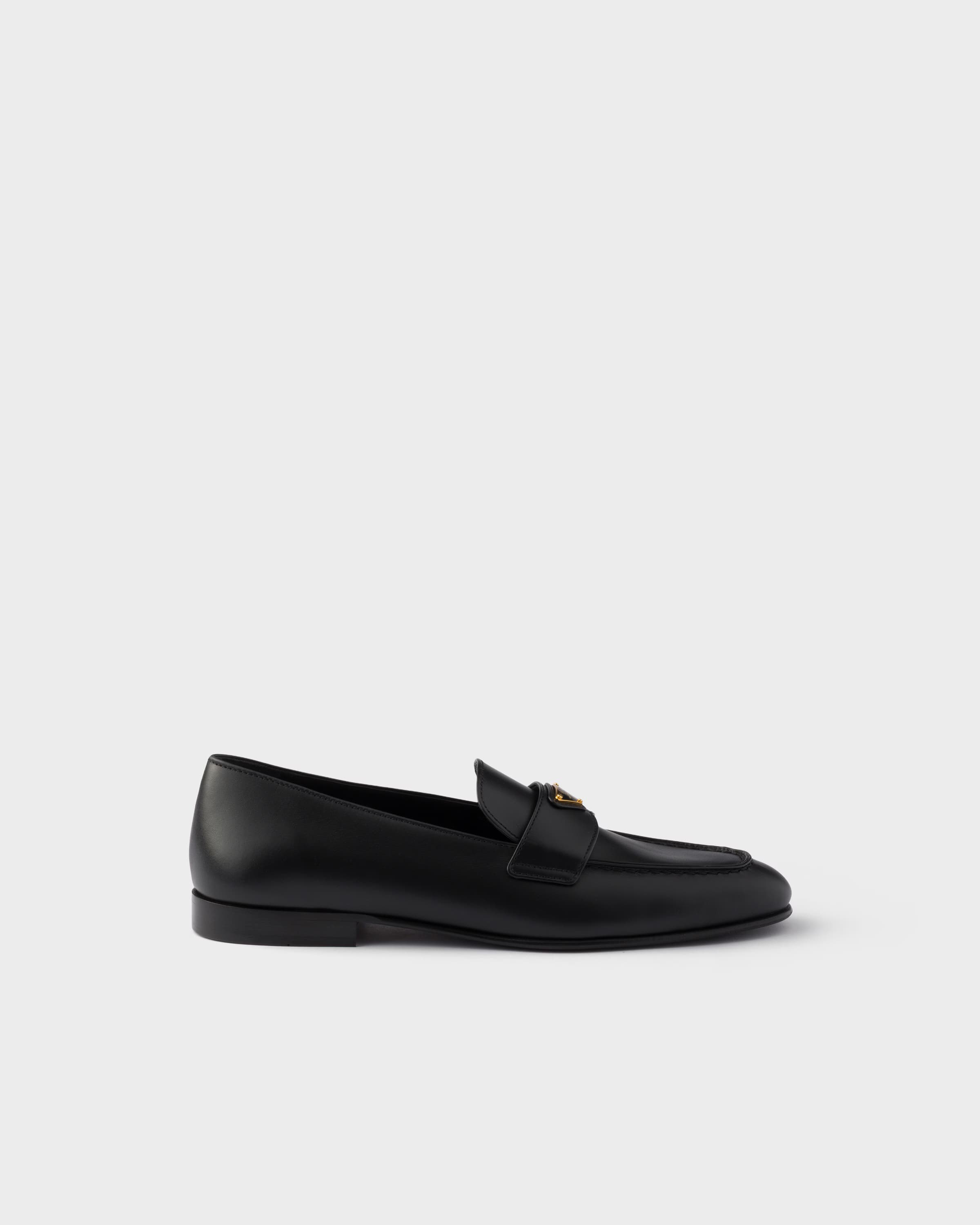 Leather loafers