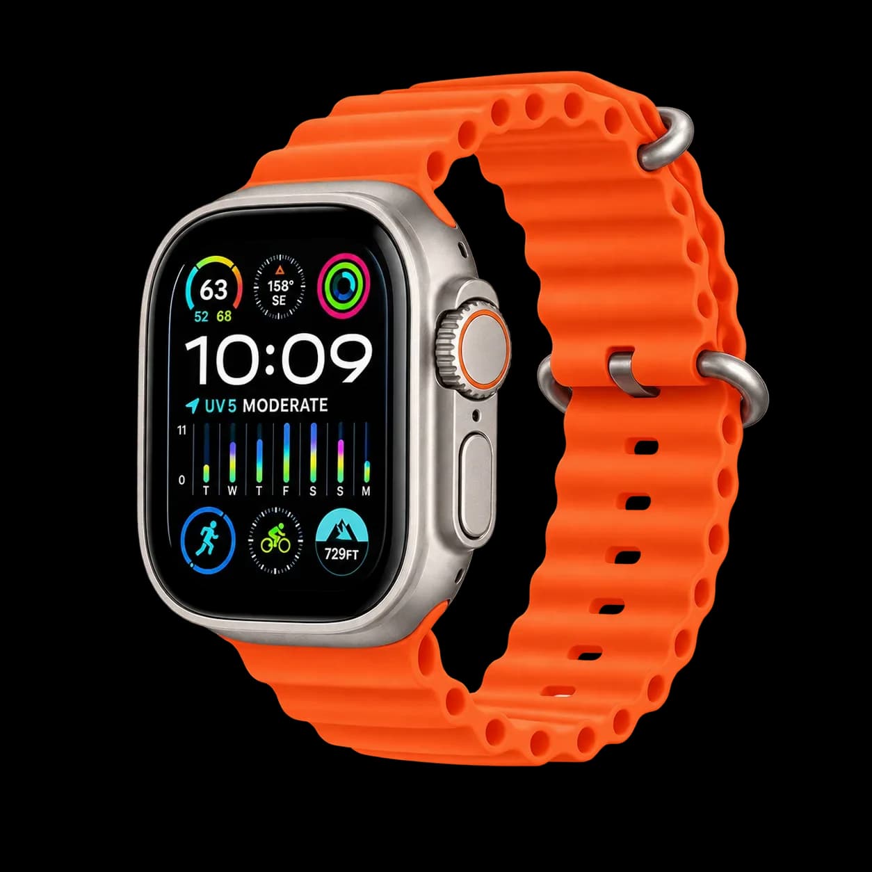 Apple Watch Ultra 2 with Ocean Band GPS + Cellular